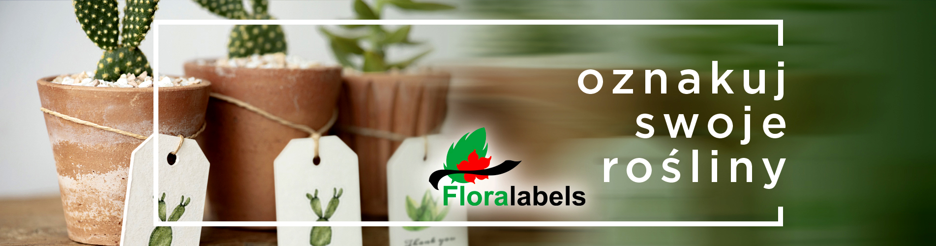 oznakuj swoje rośliny z Floreko