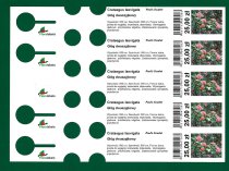 Etykieta pętlowa L1 40 x 278 mm większa pętla (1250szt.)