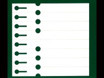 Etykieta pętlowa L1 25 x 210 mm bez końcówki (2000szt.)