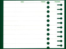 Etykieta pętlowa L1 19 x 250 mm (2500szt.)