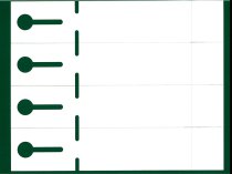 Etykieta pętlowa L2 50 x 250 mm (1000szt.)