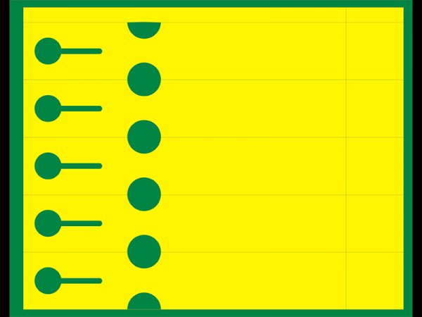 Etykieta pętlowa L1 38 x 250 mm (1250szt.)