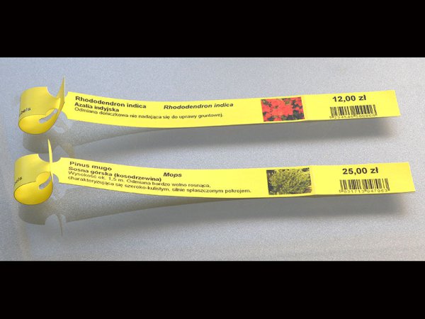 Etykieta pętlowa L1 19 x 250 mm (2500szt.)