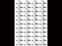 Etykieta samoprzylepna 48 x 25 mm (11000 szt.)