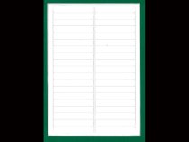 Etykieta samoprzylepna 90 x 15 mm (9500 szt.)