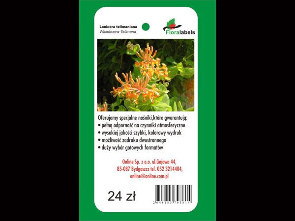 Etykieta wieszana L1 66 x 129 mm (1500szt.)