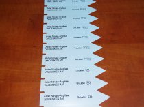 Etykieta wtykana TT 23 x 115 mm - rolka 4000szt.