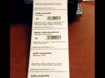 Etykieta samoprzylepna TT 90 x 55 mm - rolka 1000