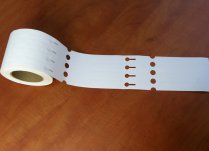 Etykieta pętlowa TT 25 x 250 mm - rolka 1000