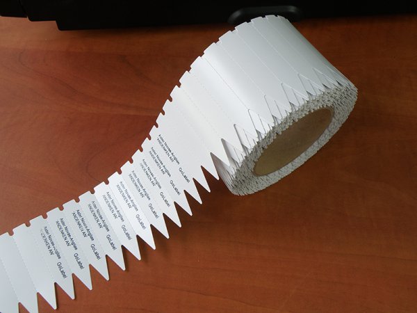 Etykieta wtykana TT 15x80 mm - rolka 2000szt.