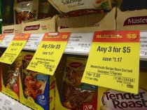 Etykieta prezentacyjna L1 A4 210 x 297 mm żółta 25 arkuszy