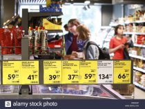 Etykieta prezentacyjna L1 A4 210 x 297 mm żółta 25 arkuszy