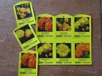 Etykieta wieszana L1 70 x 95 mm (225szt.) żółte