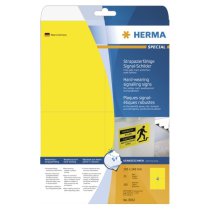 Etykiety samoprzylepne ostrzegawcze 105 x 148 mm (100szt)