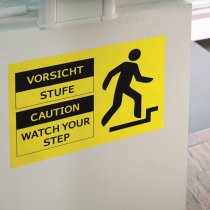 Etykiety samoprzylepne ostrzegawcze 210 x 297 mm (25szt)