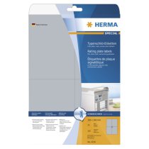 Etykiety samoprzylepne srebrne matowe 105 x 148 mm (100szt)