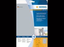 Etykiety samoprzylepne srebrne matowe 210 x 297 mm (25szt)