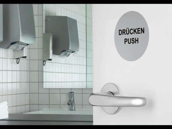 Etykiety samoprzylepne srebrne matowe średnica 85 mm (150szt)